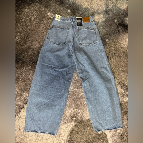 Levi’s Baggy Barrel Cotton Medium wash - size 28 - Picture 6 of 10